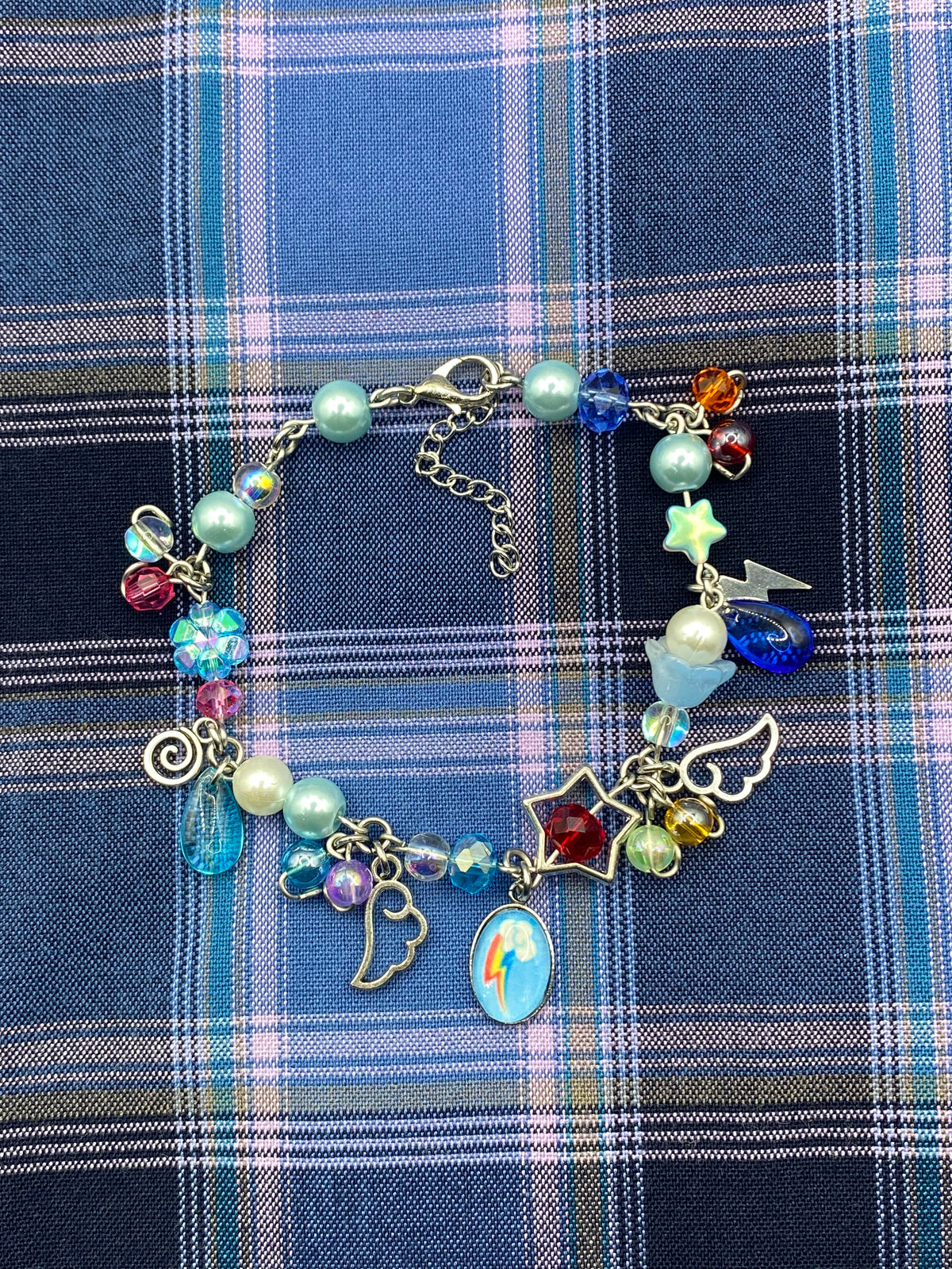 Rainbowdash Charm Bracelet