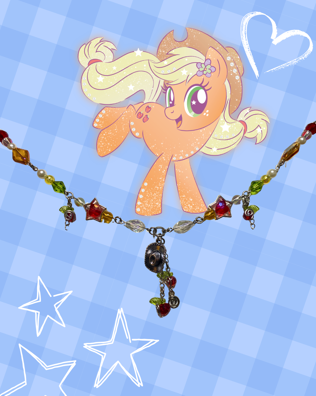 Apple Jack Necklace