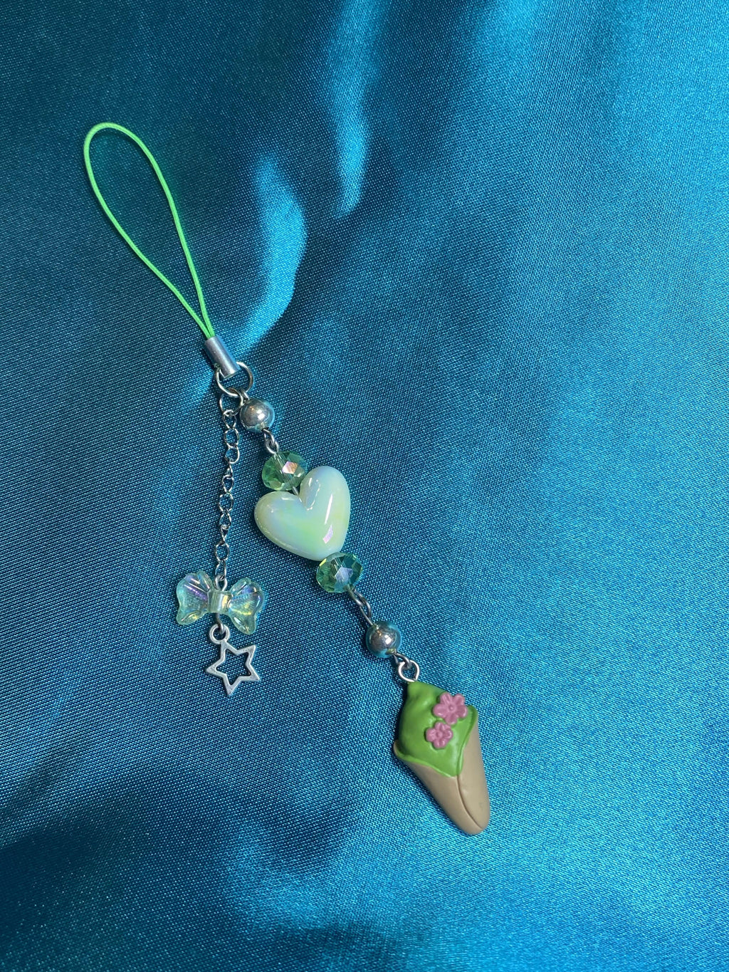 Matcha Love Phone Charm