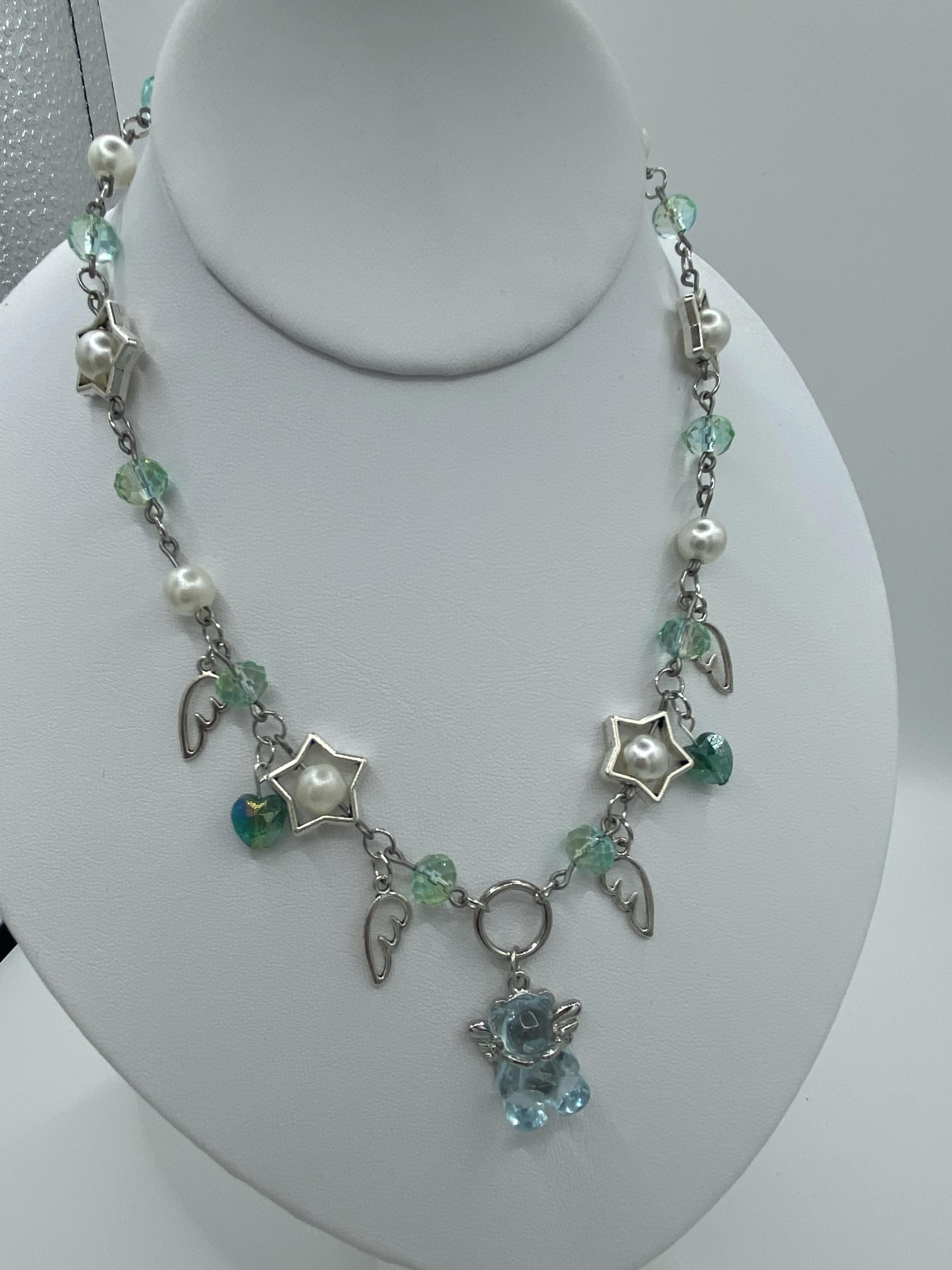 Angel Bear Necklace