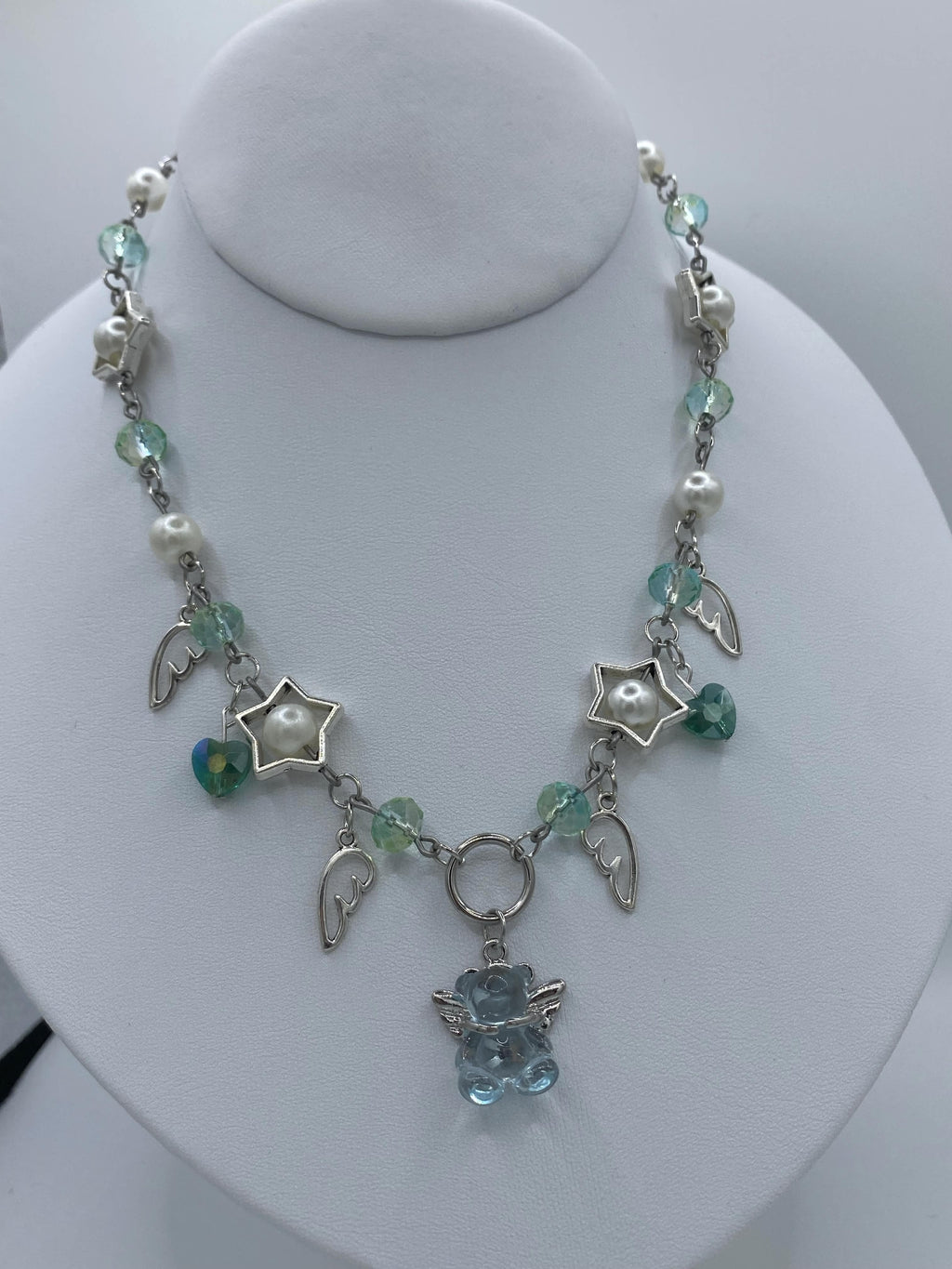 Angel Bear Necklace