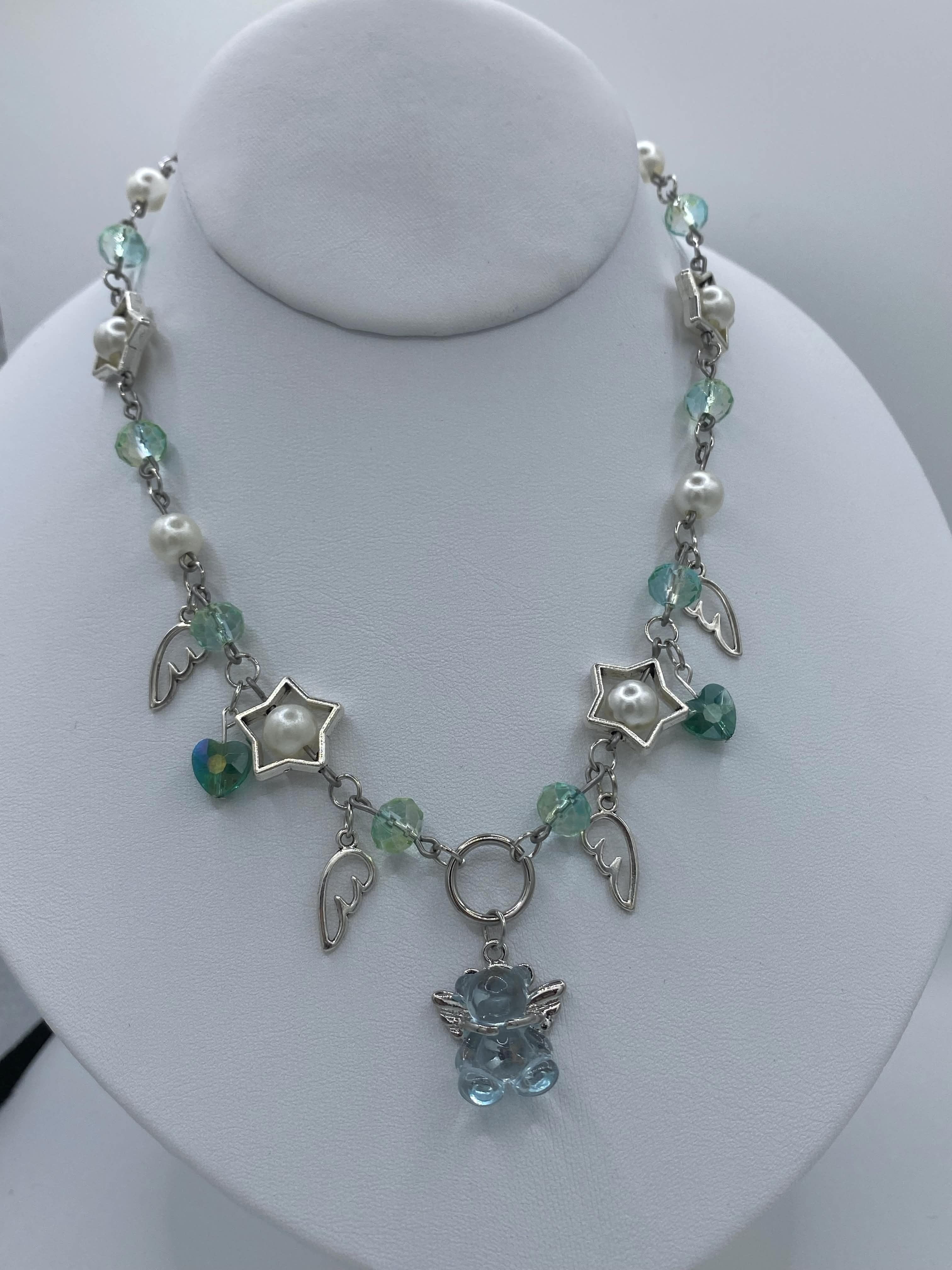 Angel Bear Necklace
