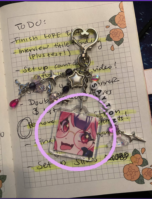 Square Frame Add On - For Keychains Only!
